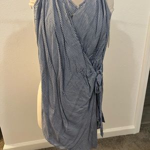 sleeveless cute stripe romper